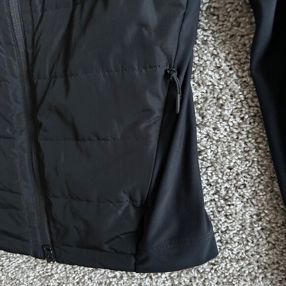 Hendrick Collection Womens Small Black Full-Zip Jacket With Embroidered Logo - Picture 4 of 10